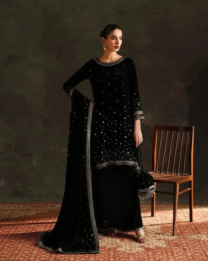 Velvet 3PC | 1203 (Pre-Booking) Sha Posh Textile