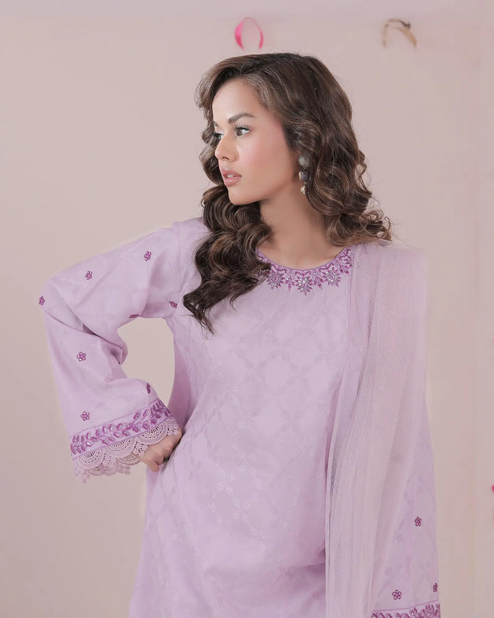 Viscose Cotton 3PC | 17355 Sha Posh Textile