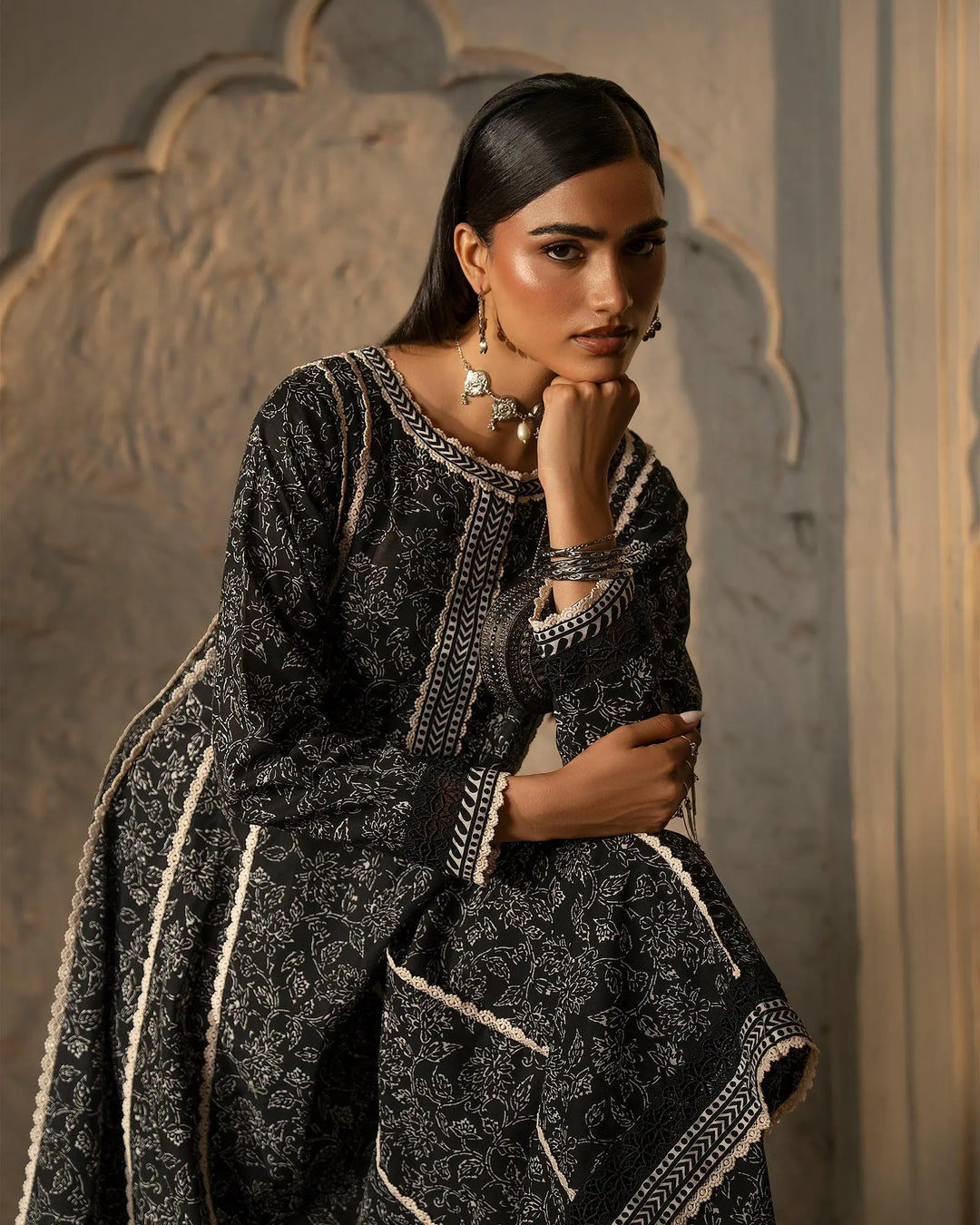 Women 2 Pcs Women Khaddar | K2P16451-IG-KD