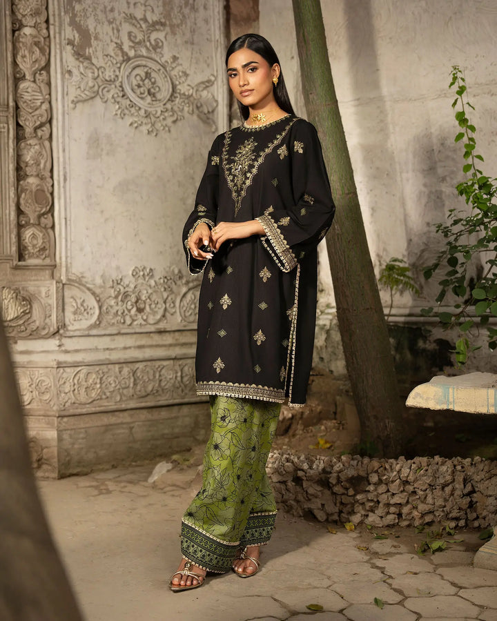 Women 2 Pcs Women Khaddar | K2P16504-IG-KD