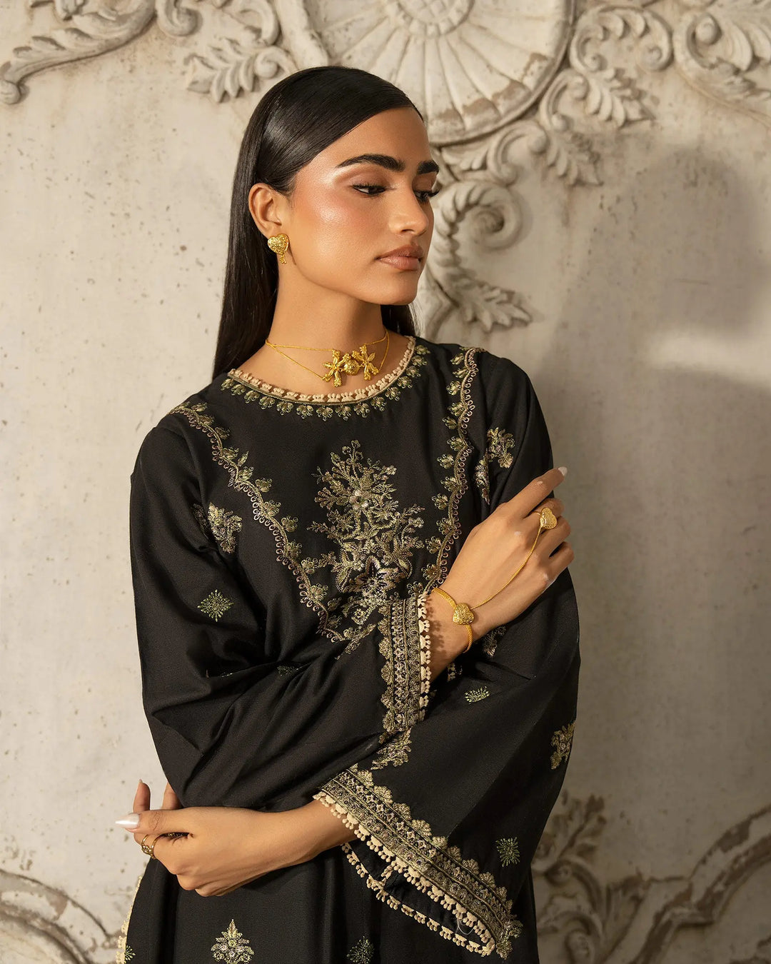 Women 2 Pcs Women Khaddar | K2P16504-IG-KD