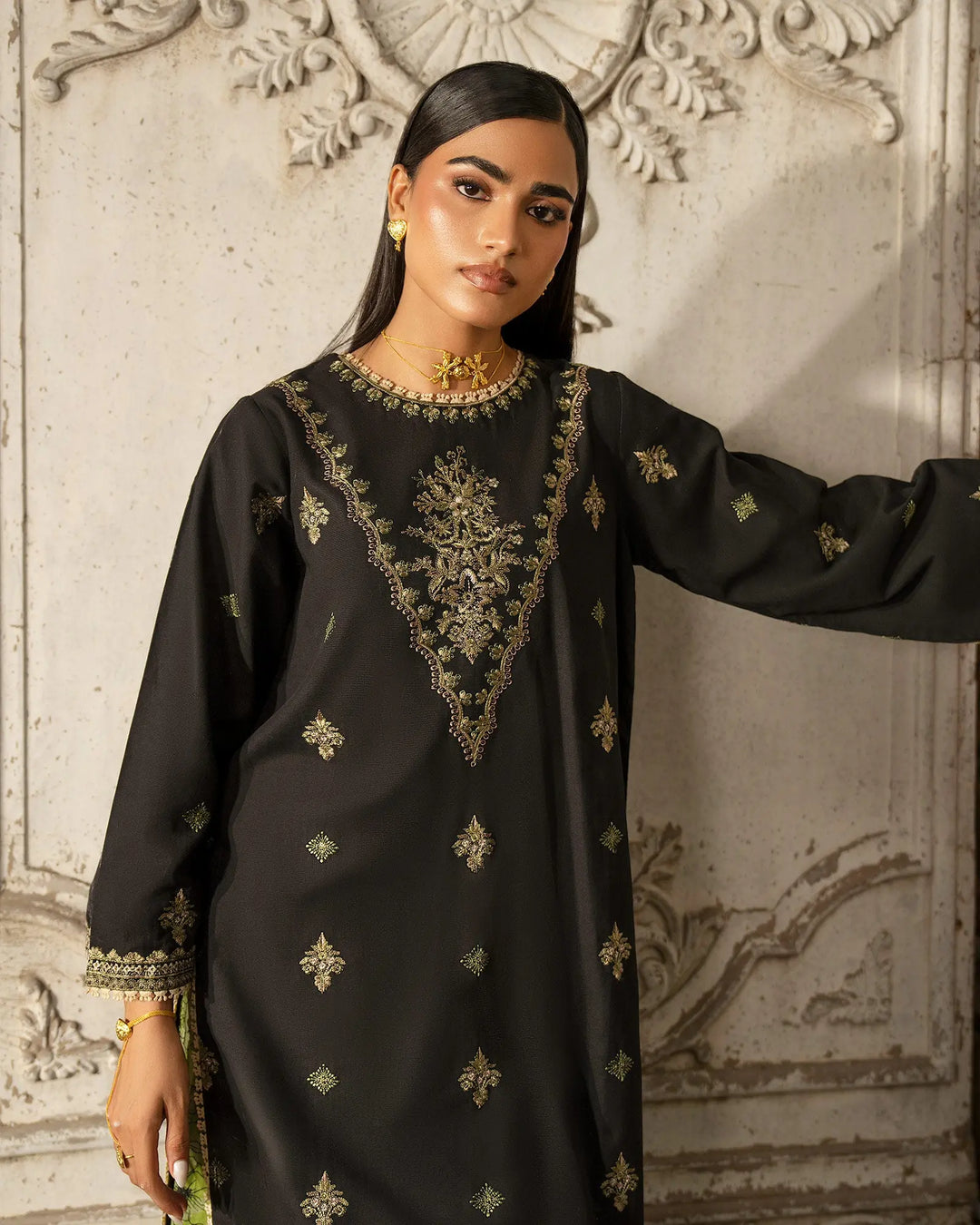 Women 2 Pcs Women Khaddar | K2P16504-IG-KD