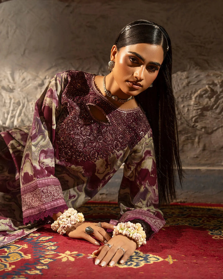 Women 2 Pcs Women Khaddar | K2P16543-IG-KD
