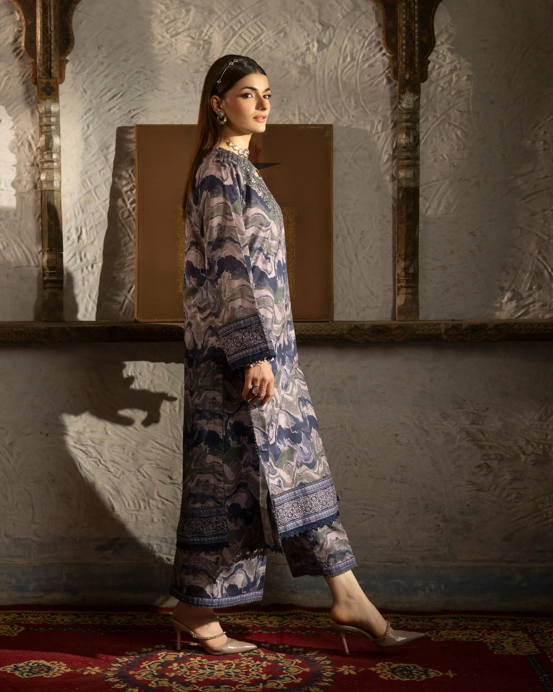 Women 2 Pcs Women Khaddar | K2P16543-IG-KD