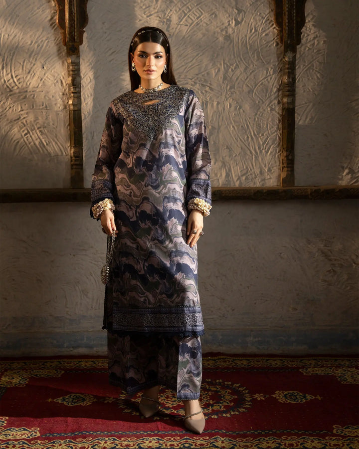 Women 2 Pcs Women Khaddar | K2P16543-IG-KD