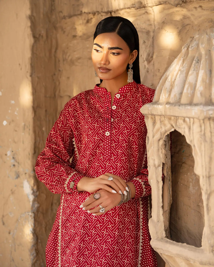 Women 2 Pcs Women Khaddar | K2P16544-IG-KD
