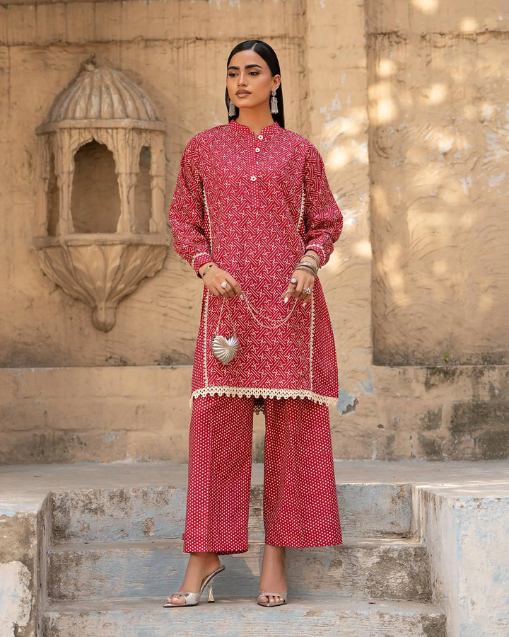 Women 2 Pcs Women Khaddar | K2P16544-IG-KD