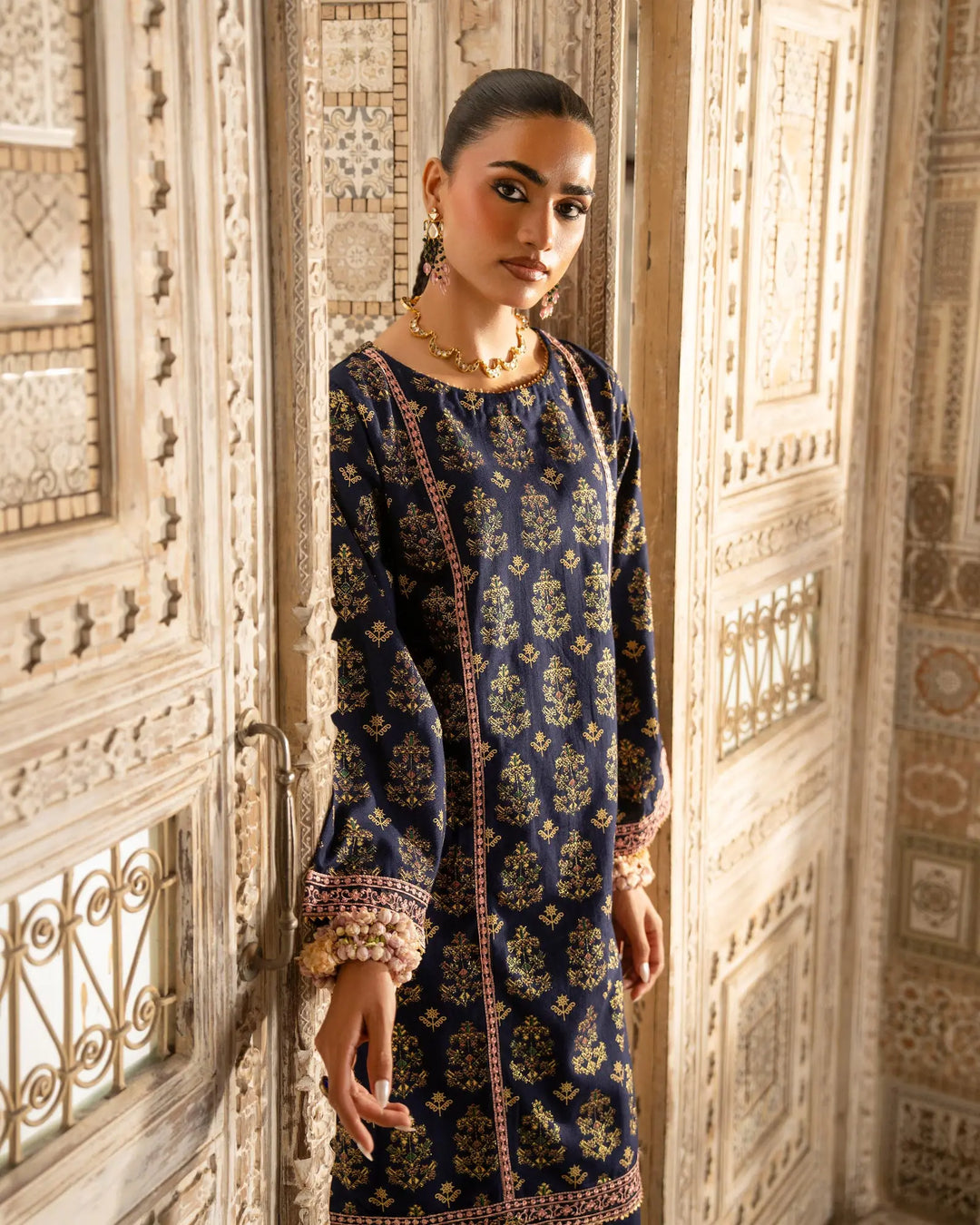 Women 2 Pcs Women Khaddar | K2P16592-IG-KD