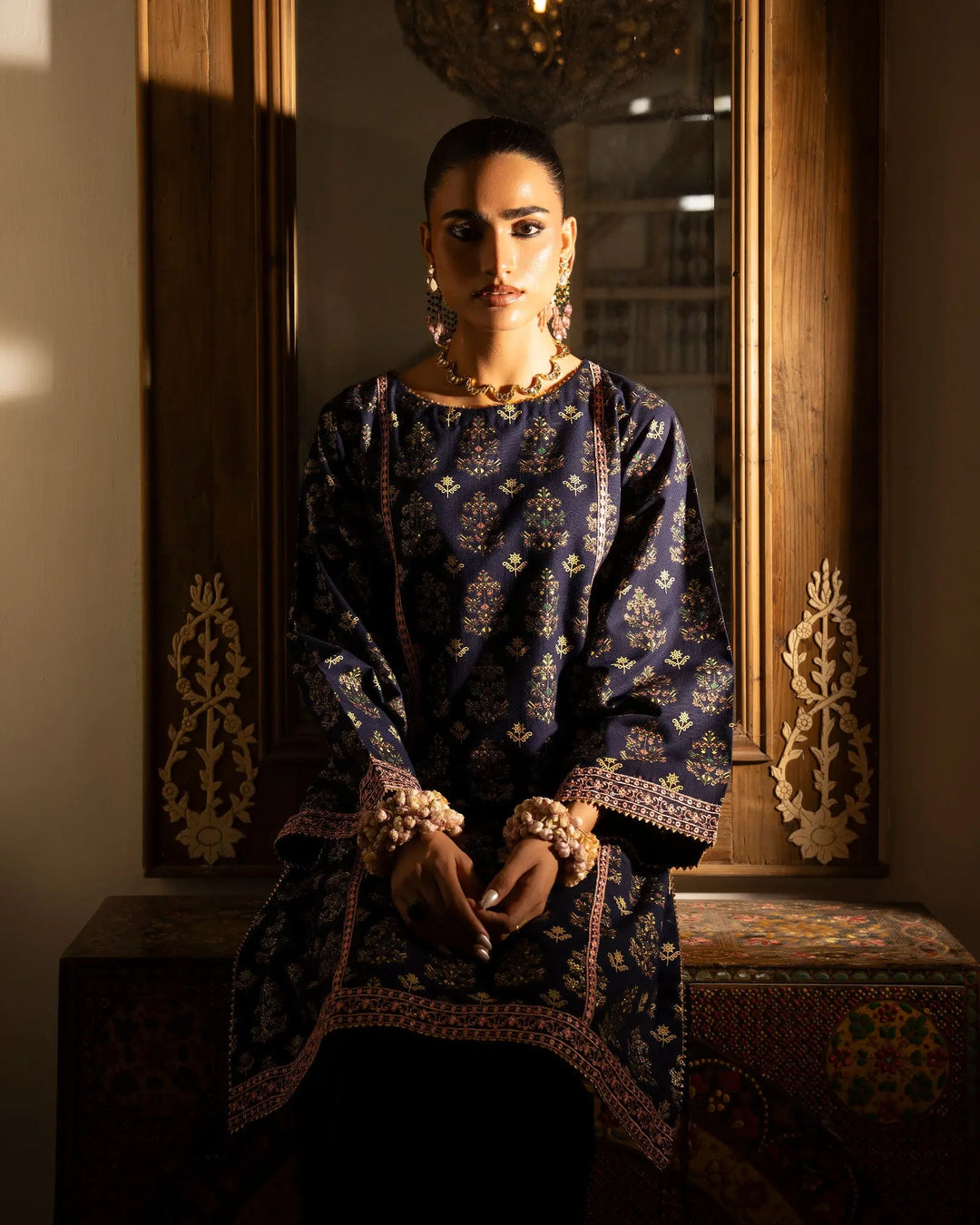 Women 2 Pcs Women Khaddar | K2P16592-IG-KD