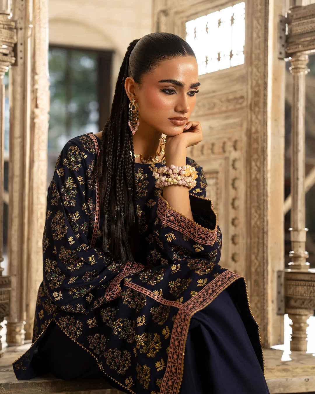 Women 2 Pcs Women Khaddar | K2P16592-IG-KD