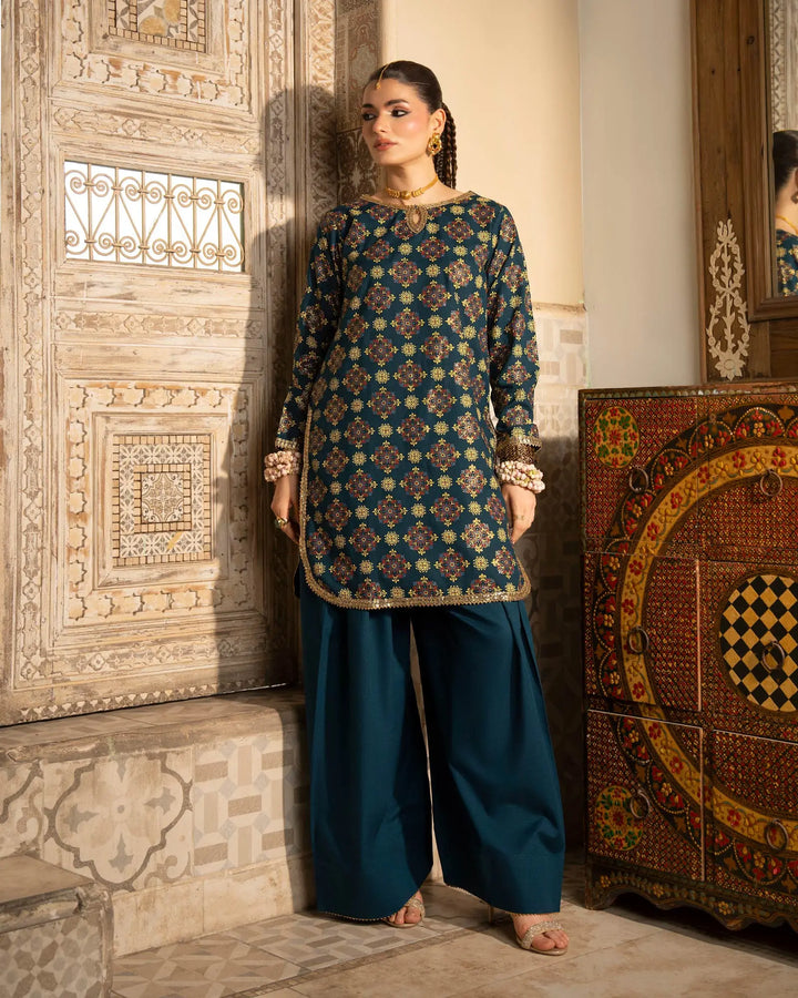 Women 2 Pcs Women Khaddar | K2P16593-IG-KD