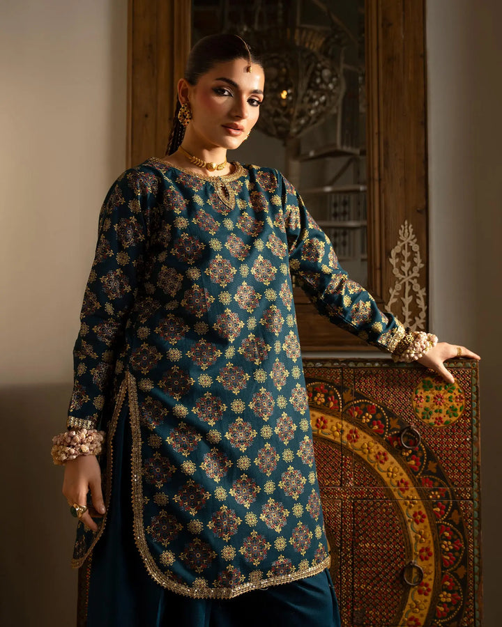 Women 2 Pcs Women Khaddar | K2P16593-IG-KD