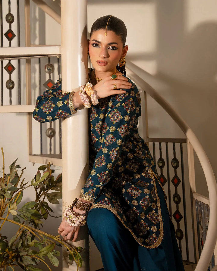 Women 2 Pcs Women Khaddar | K2P16593-IG-KD