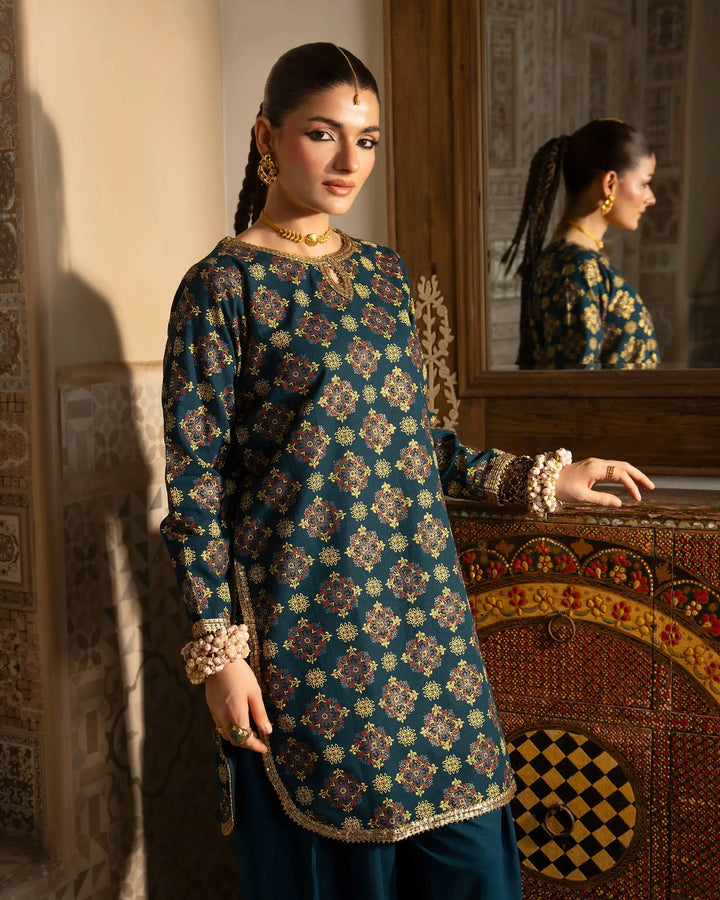 Women 2 Pcs Women Khaddar | K2P16593-IG-KD