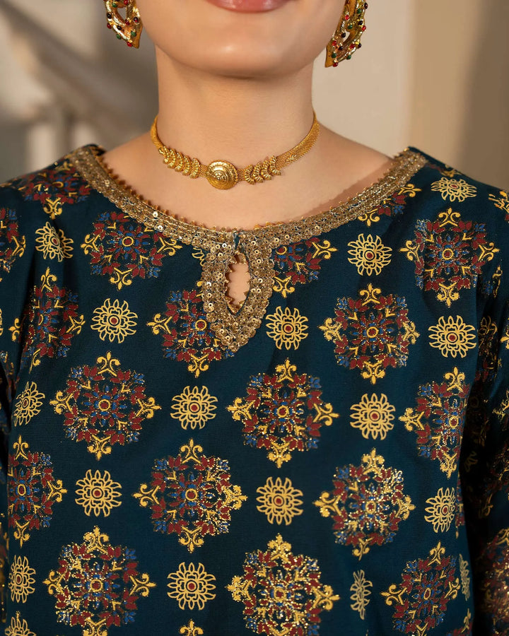 Women 2 Pcs Women Khaddar | K2P16593-IG-KD