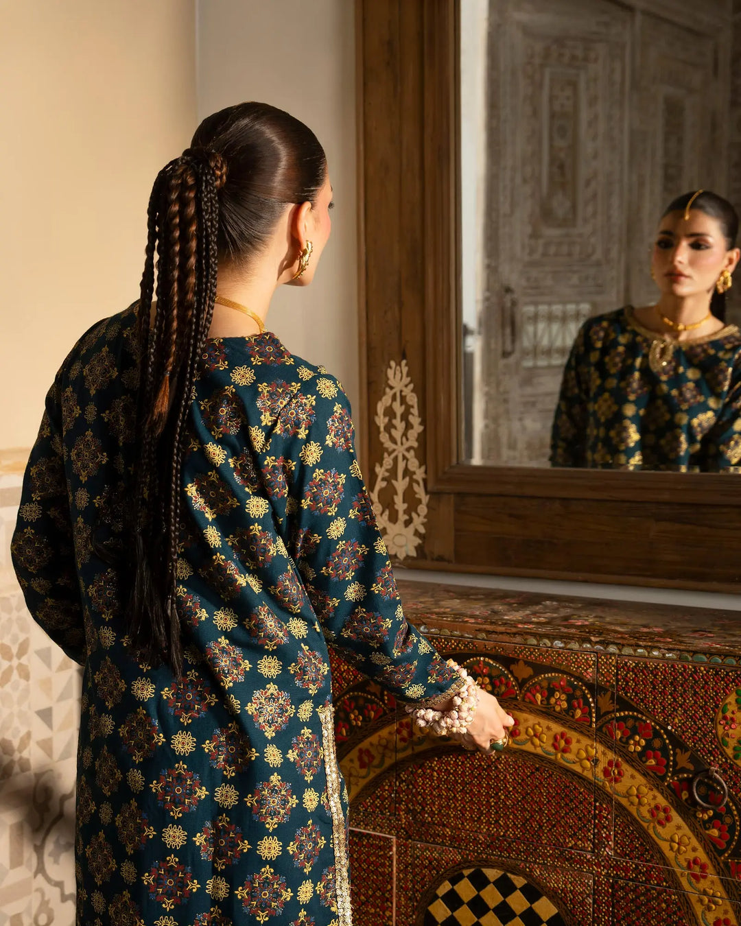 Women 2 Pcs Women Khaddar | K2P16593-IG-KD