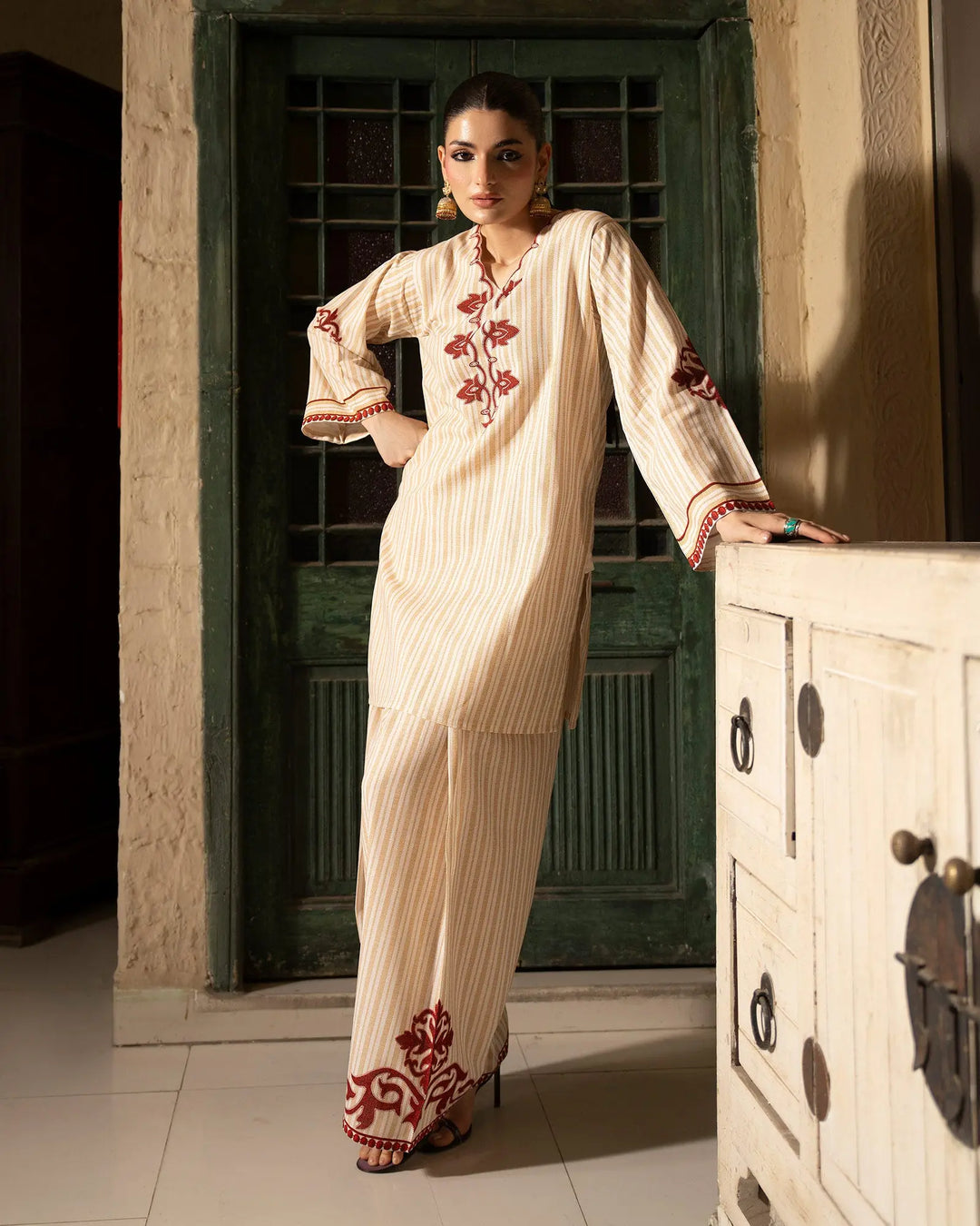 Women 2 Pcs Khaddar | 16641