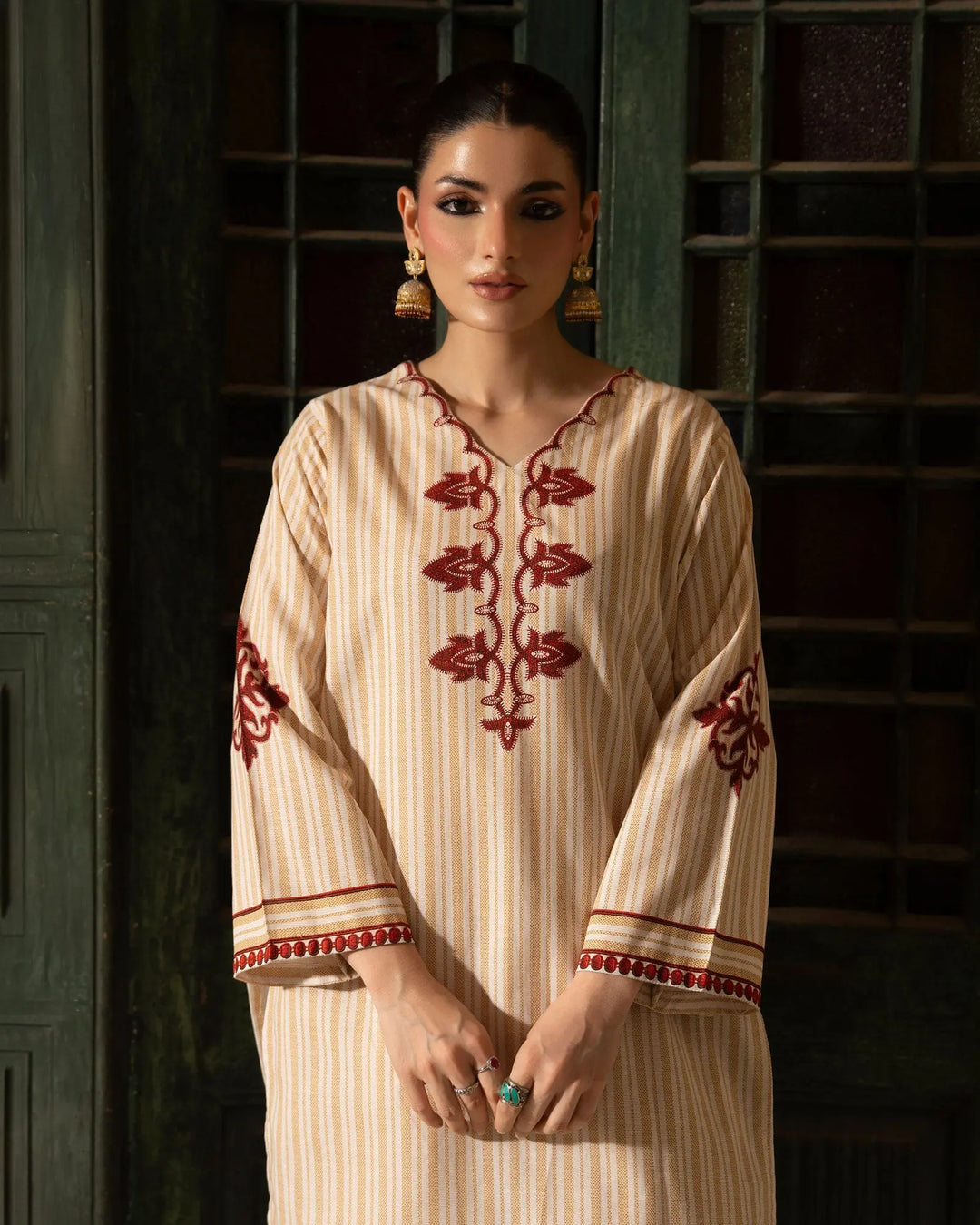 Women 2 Pcs Khaddar | 16641