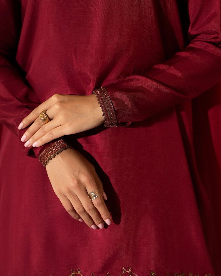 Women 3 Pcs D Fine Raw Silk | 9834 Sha Posh Textile