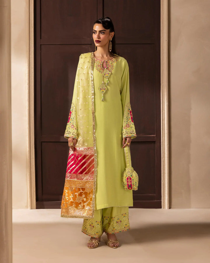 Women 3 Pcs Imported Silk | 2313