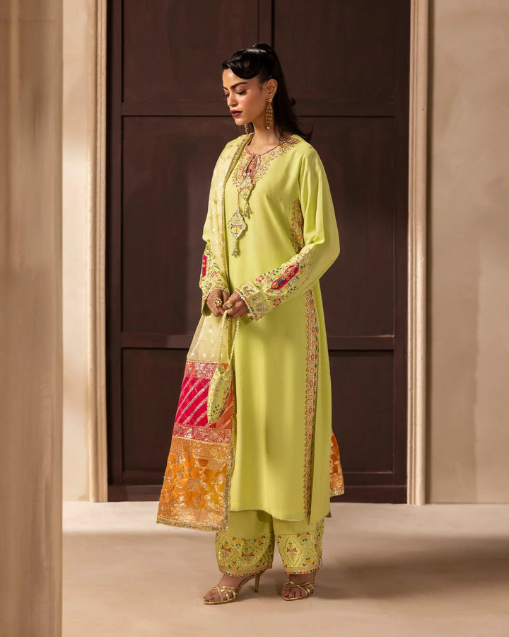 Women 3 Pcs Imported Silk | 2313