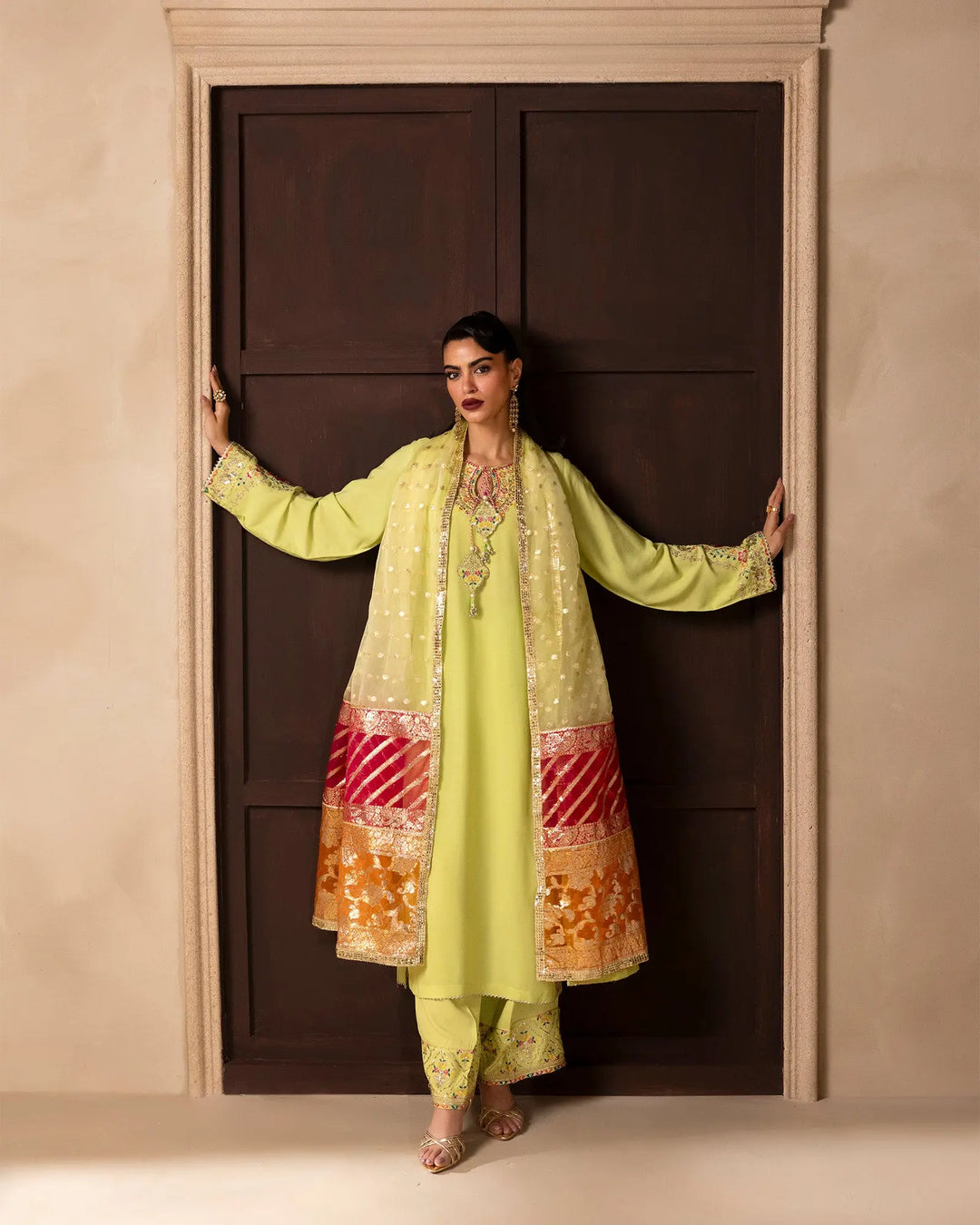 Women 3 Pcs Imported Silk | 2313