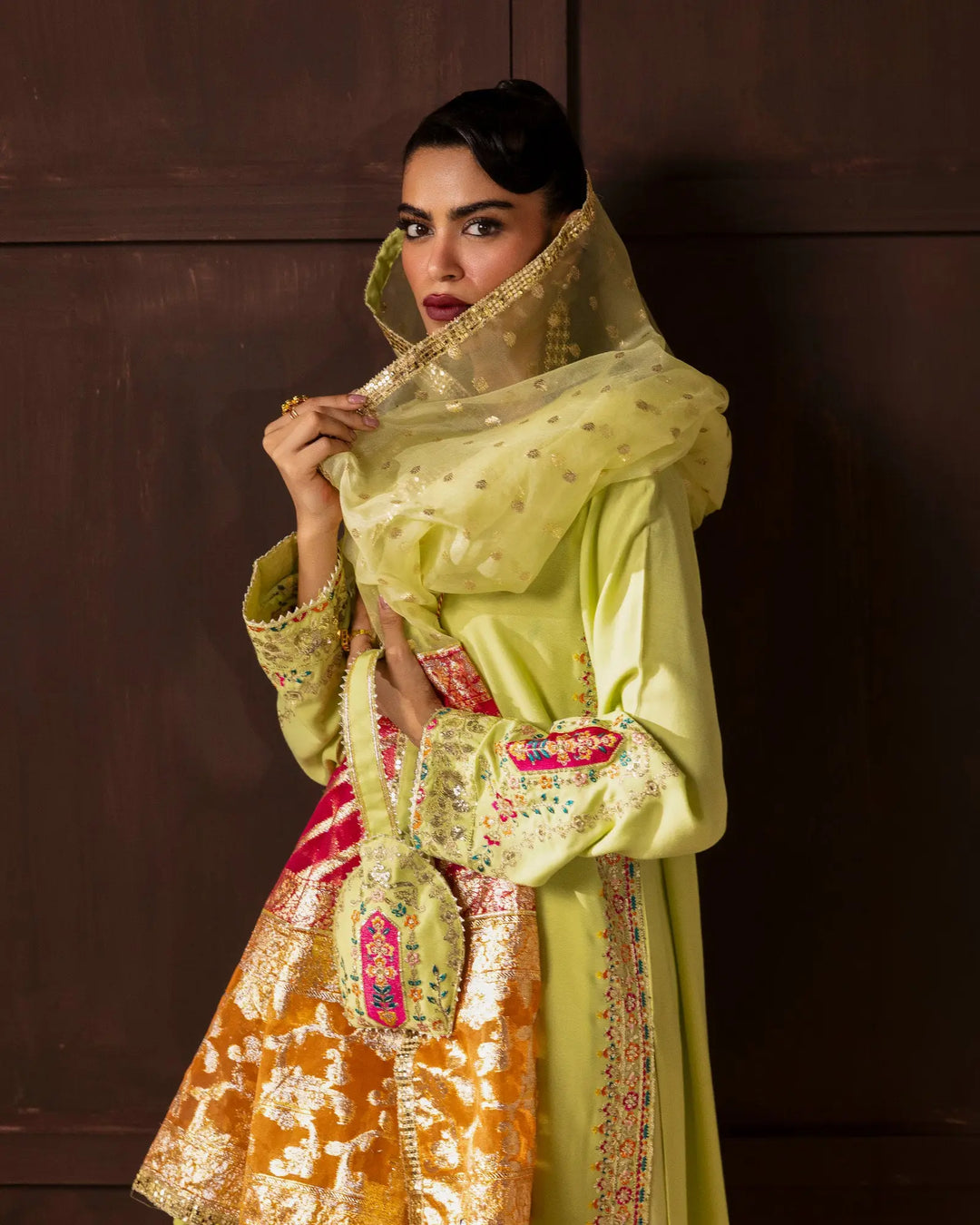 Women 3 Pcs Imported Silk | 2313