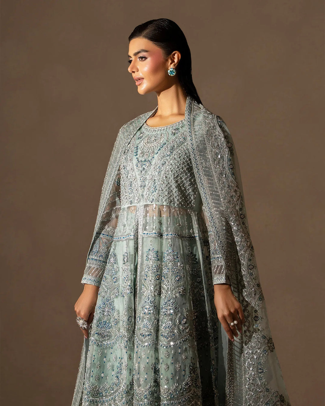 Women 3 Pcs Organza | 9761 Sha Posh Textile