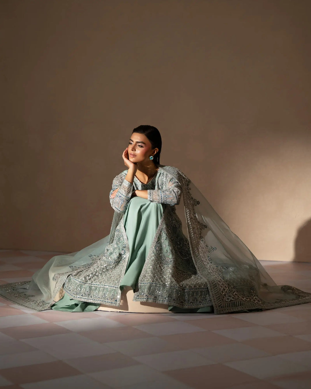 Women 3 Pcs Organza | 9761 Sha Posh Textile