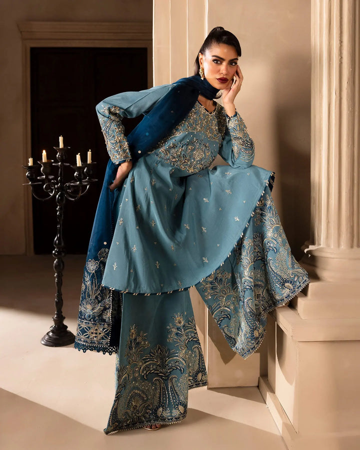 Women 3 Pcs Plain Paper Katan | 9763 Sha Posh Textile