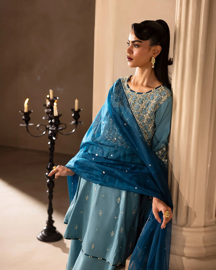 Women 3 Pcs Plain Paper Katan | 9763 Sha Posh Textile