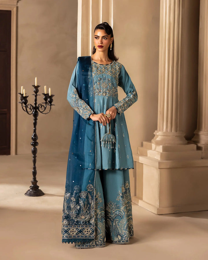 Women 3 Pcs Plain Paper Katan | 9763 Sha Posh Textile