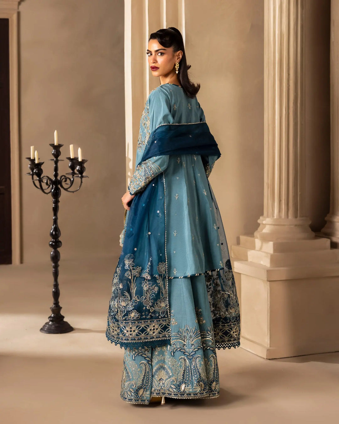 Women 3 Pcs Plain Paper Katan | 9763 Sha Posh Textile