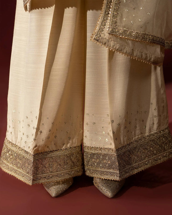 Women 3 Pcs Shine Raw Silk | 9828 Sha Posh Textile