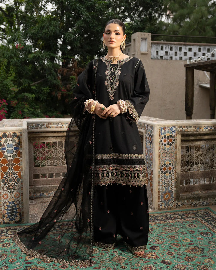 Women 3 Pcs Women Jacquard Khaddar | 16462-IG-J.KD