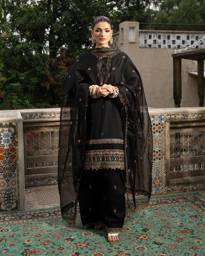 Women 3 Pcs Women Jacquard Khaddar | 16462-IG-J.KD