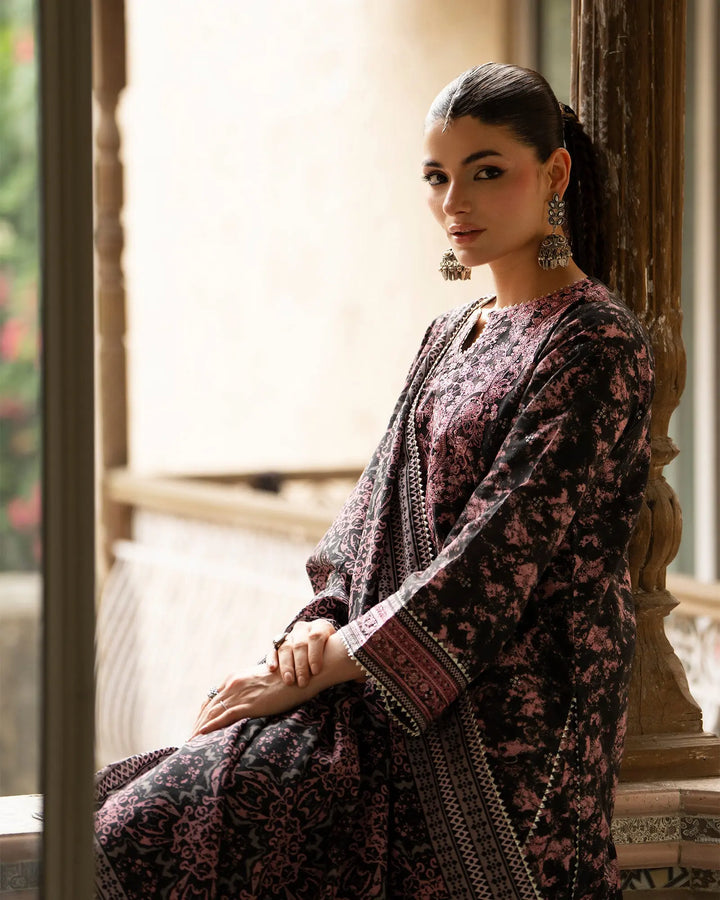 Women 3 Pcs Women Khaddar | 16472-IG-KD