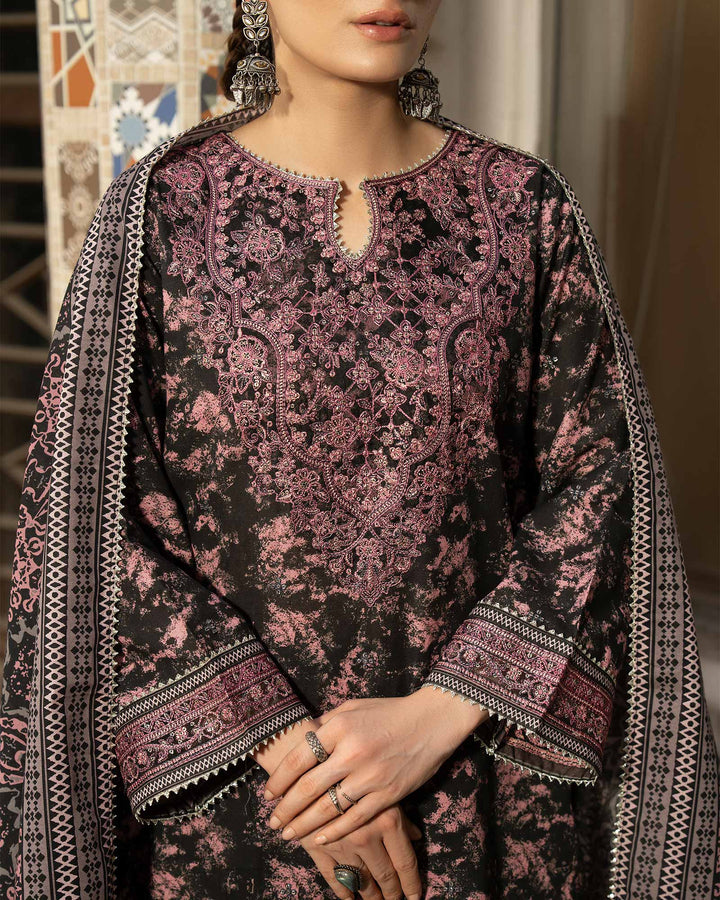 Women 3 Pcs Women Khaddar | 16472-IG-KD