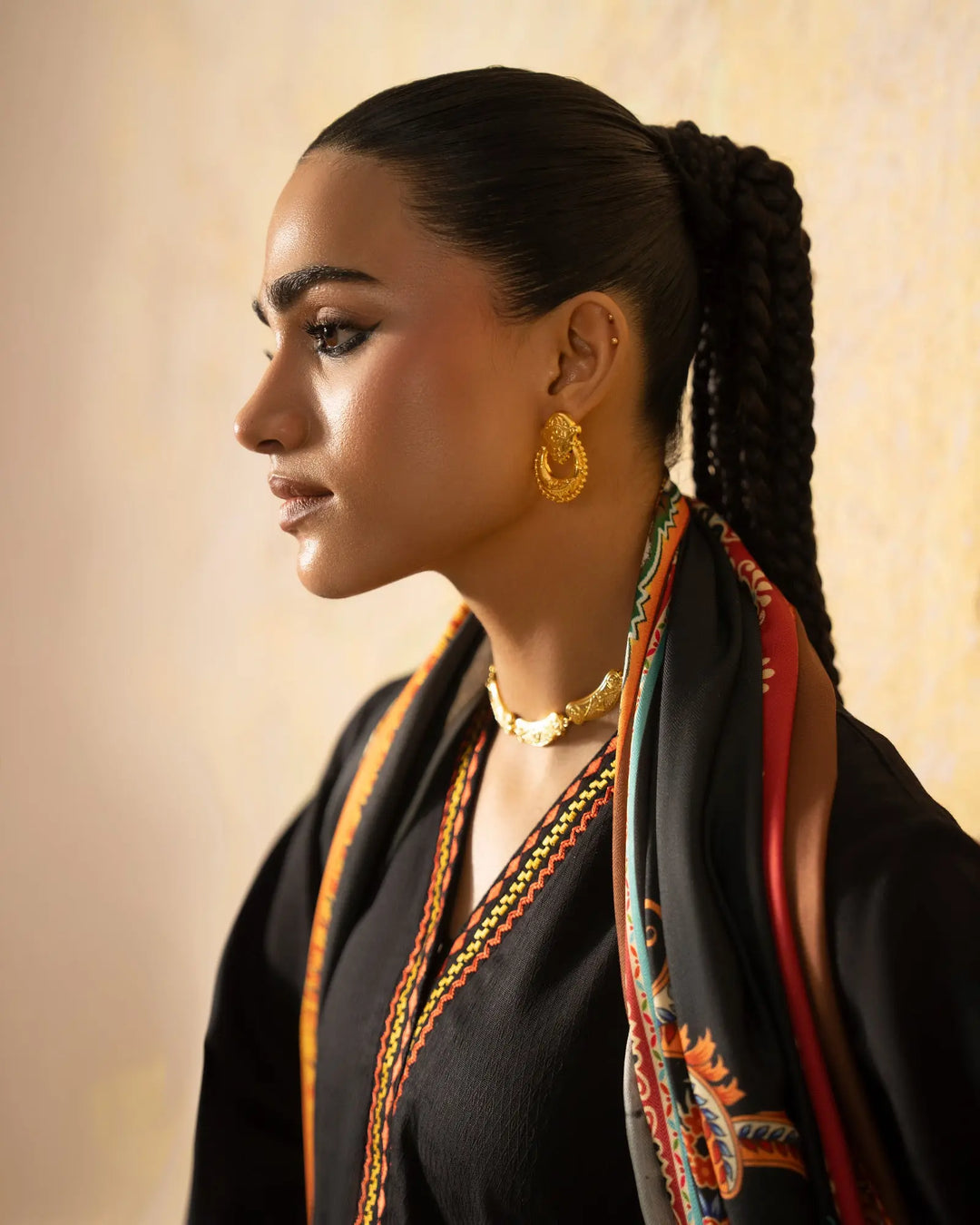 Women 3 Pcs Women Khaddar | 16495-IG-KD