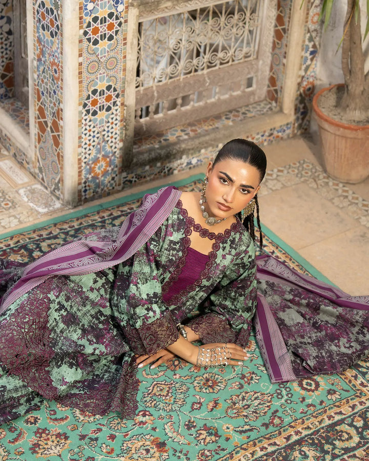 Women 3 Pcs Women Khaddar | 16539-IG-KD