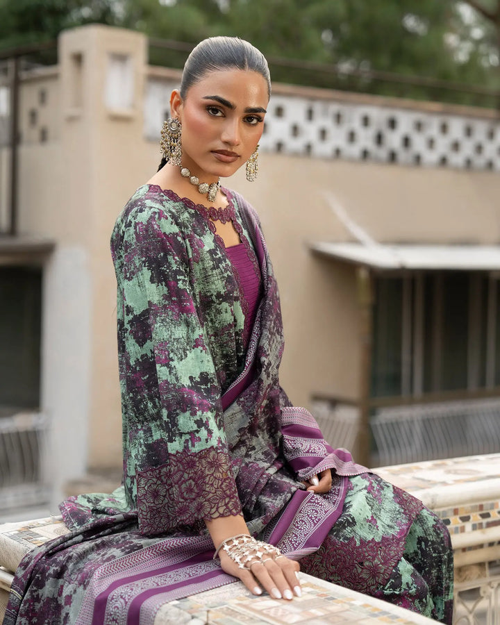 Women 3 Pcs Women Khaddar | 16539-IG-KD
