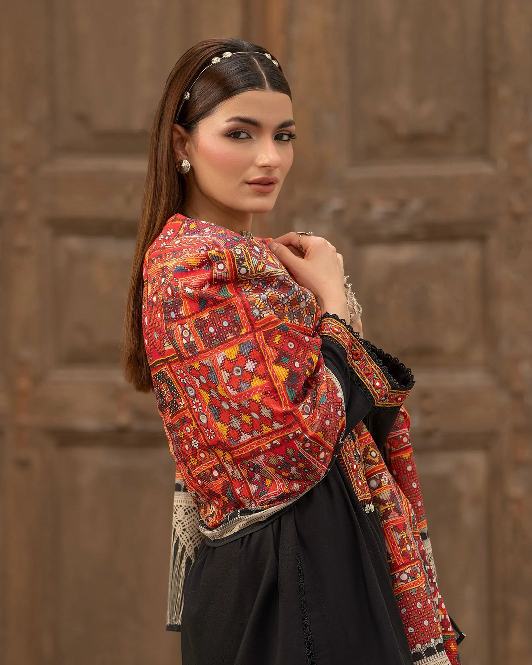 Women 3 Pcs Women Khaddar | 16580-IG-KD