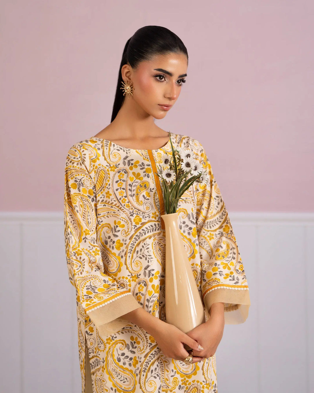 Premium Crepe Silk 2 Piece Suit for Women | Latest Pakistani Dress Collection