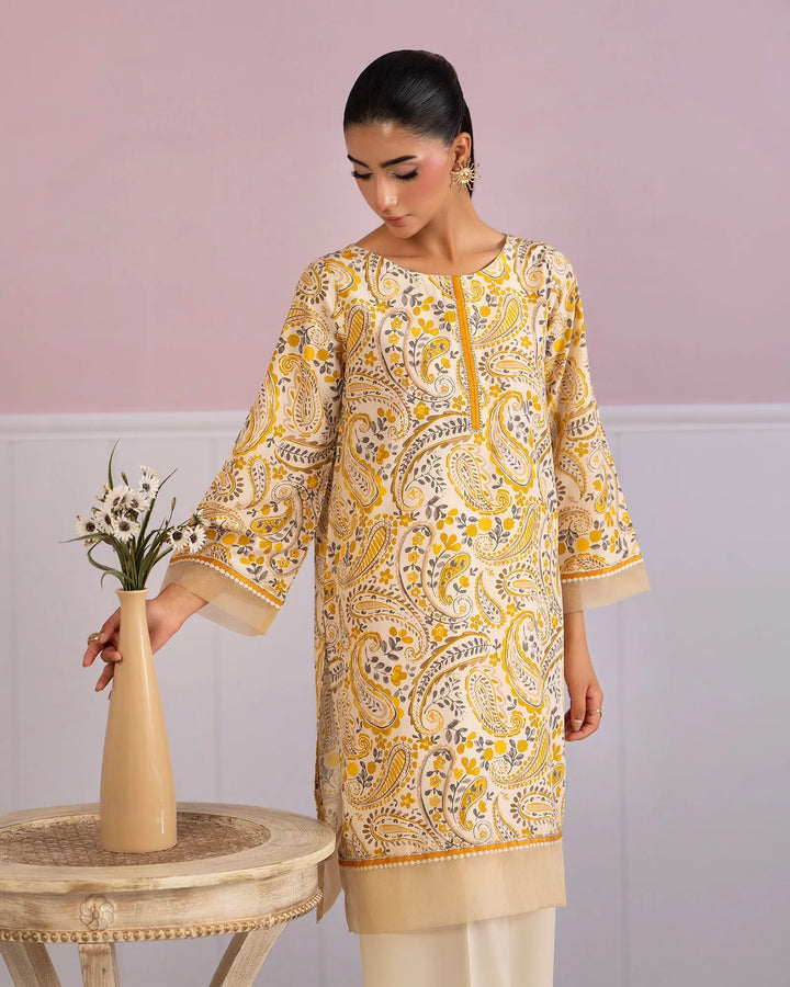 Premium Crepe Silk 2 Piece Suit for Women | Latest Pakistani Dress Collection