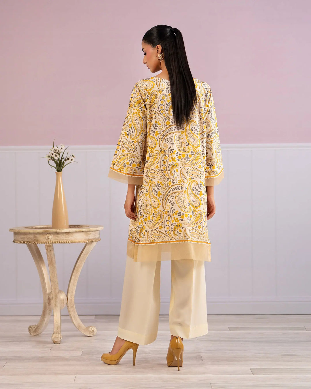 Premium Crepe Silk 2 Piece Suit for Women | Latest Pakistani Dress Collection