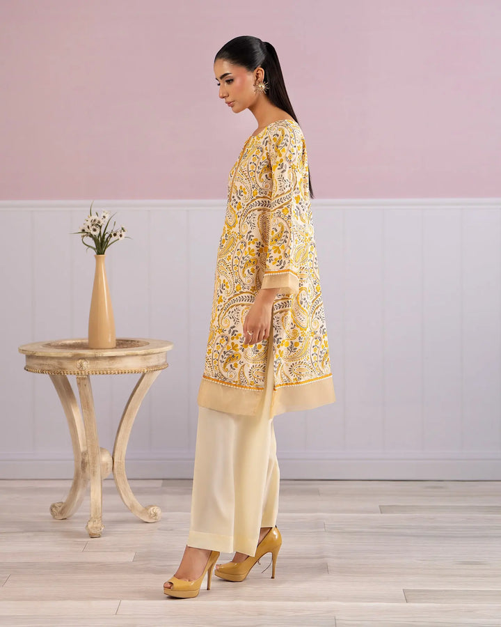 Premium Crepe Silk 2 Piece Suit for Women | Latest Pakistani Dress Collection