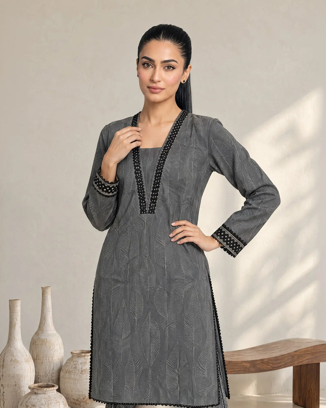 Women Khaddar 2 Pcs | 16473
