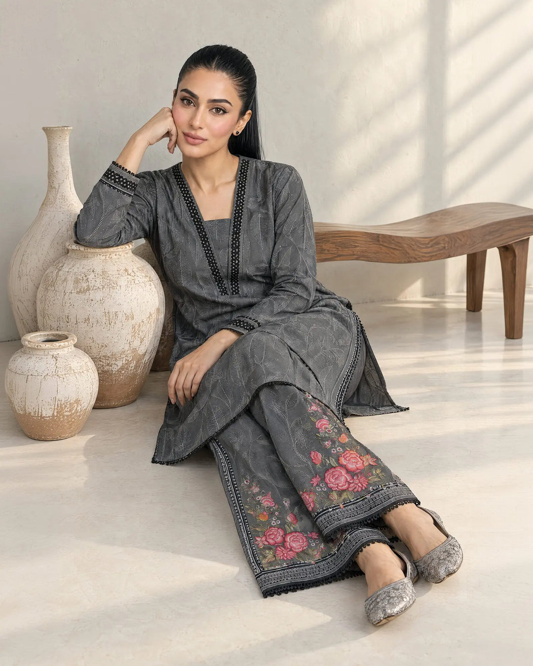 Women Khaddar 2 Pcs | 16473
