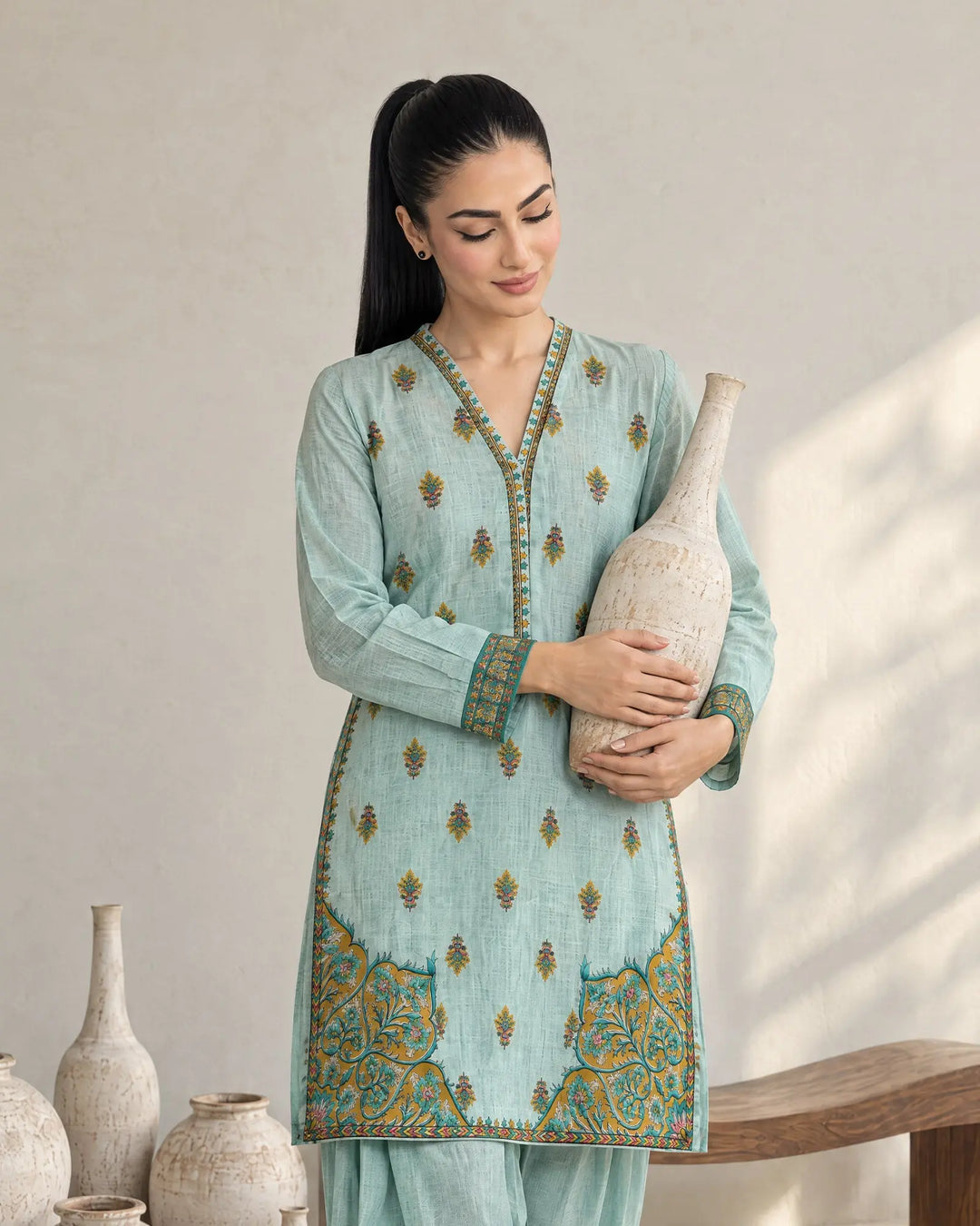 Women Khaddar 2 Pcs | 16493