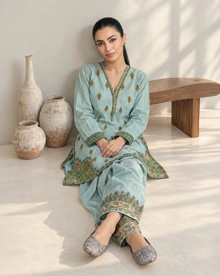 Women Khaddar 2 Pcs | 16493